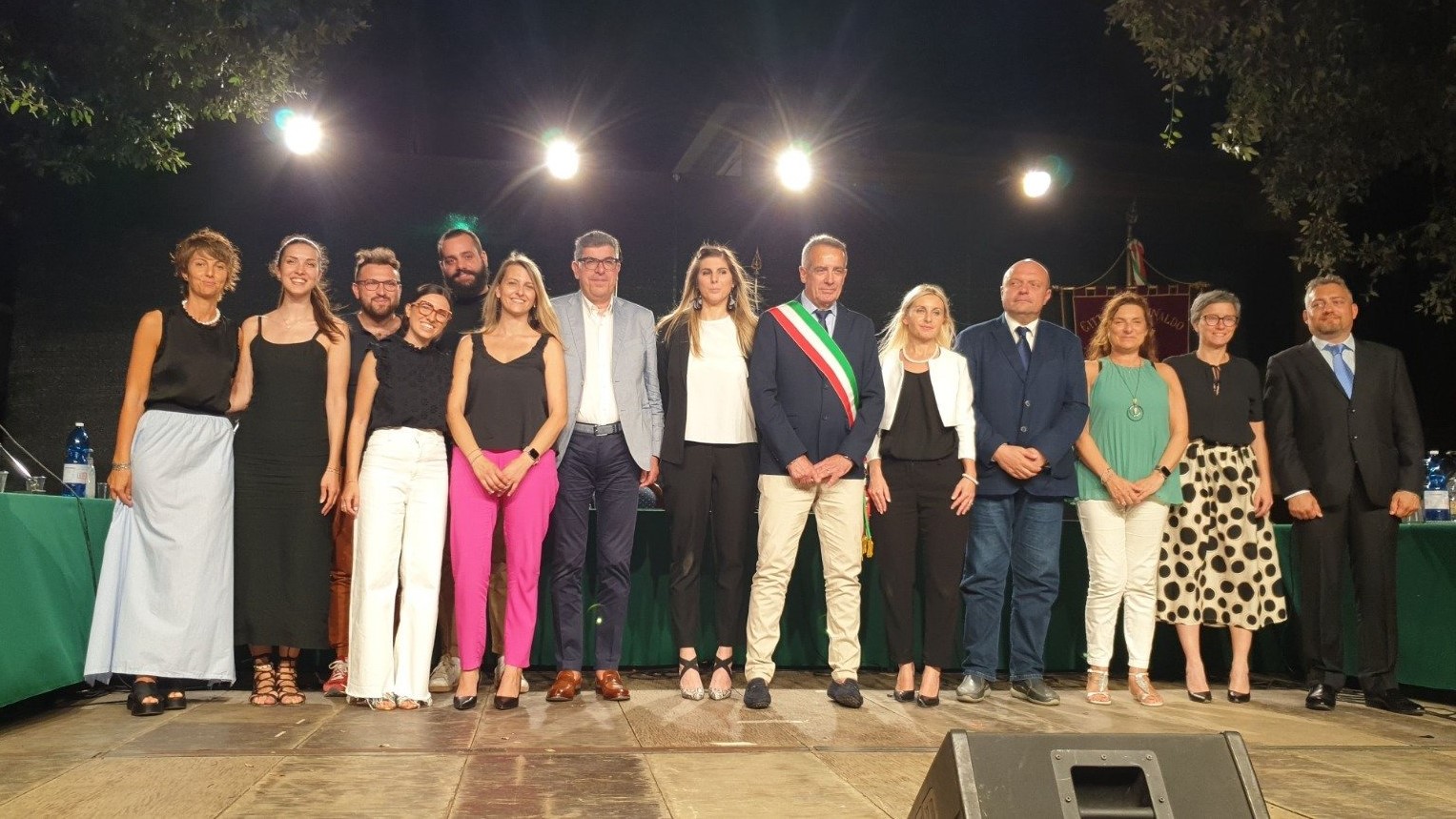 I nuovi componenti del consiglio comunale di Corinaldo dopo le elezioni amministrative del 12 giugno 2022