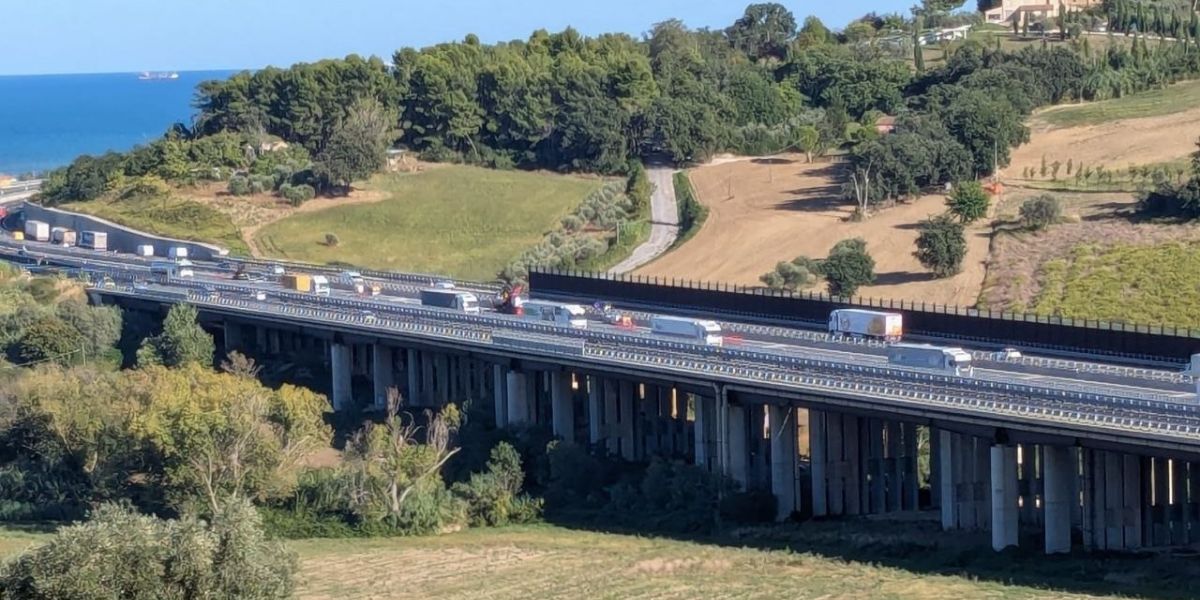 Il viadotto del Morignano a Senigallia