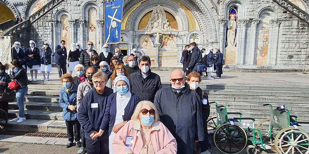 Il gruppo Unitalsi della Diocesi di Senigallia in pellegrinaggio a Lourdes