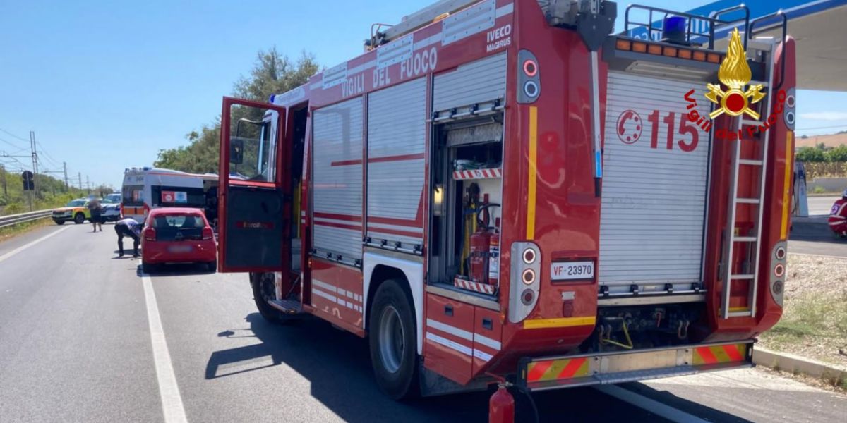 I soccorsi sul luogo dell'incidente a Senigallia