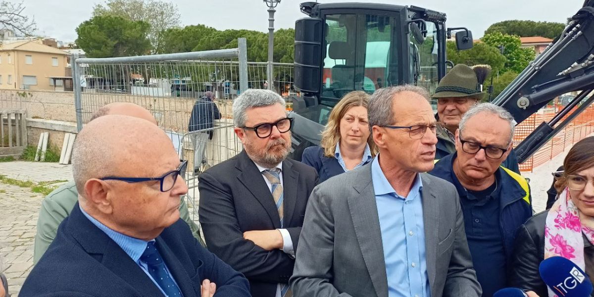 Partiti i lavori per la passerella ciclopedonale sul fiume Misa a Senigallia